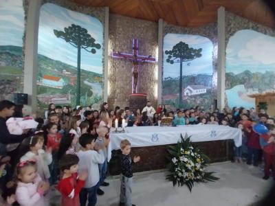 CelebraÃ§Ã£o das CrianÃ§as no SantuÃ¡rio de Laranjeiras do Sul (12/10) 
